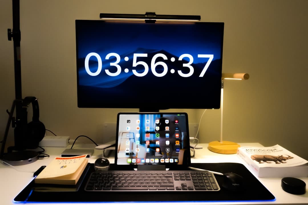 no-code and low-code platforms - a computer on a desk