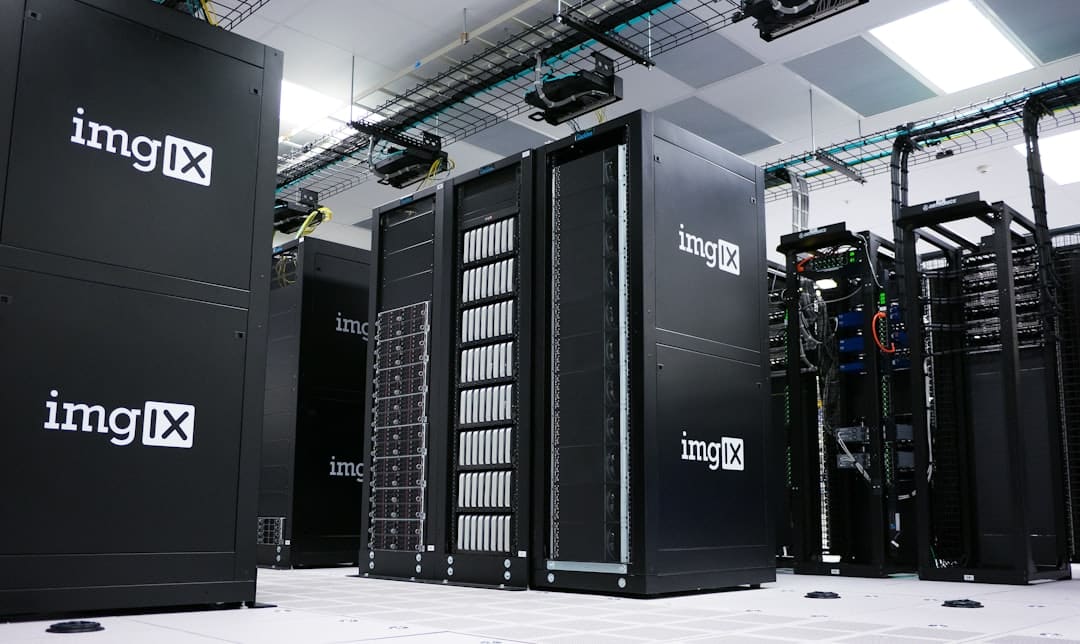 WebAssembly - img IX mining rig inside white and gray room