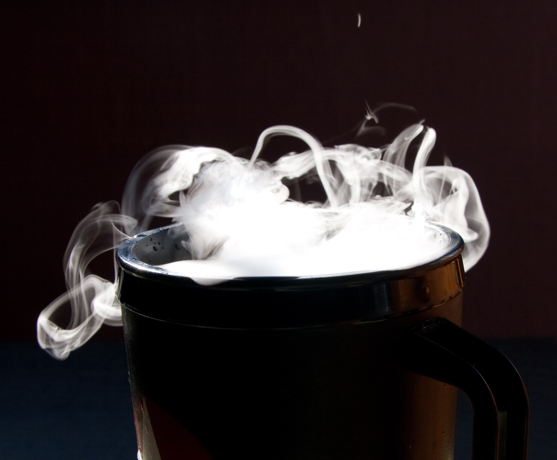 Dry ice sublimation
