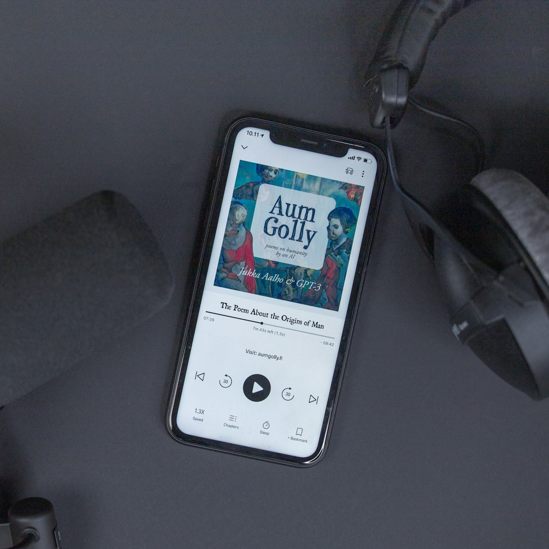 Podcast cover art in Canva